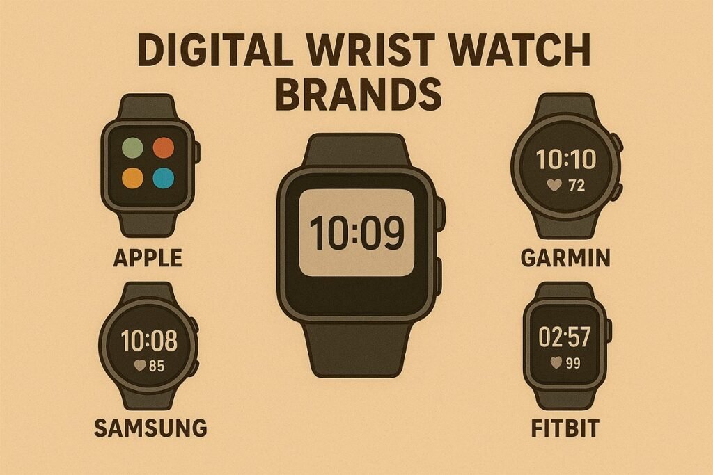 Digital Wrist Watch Brands