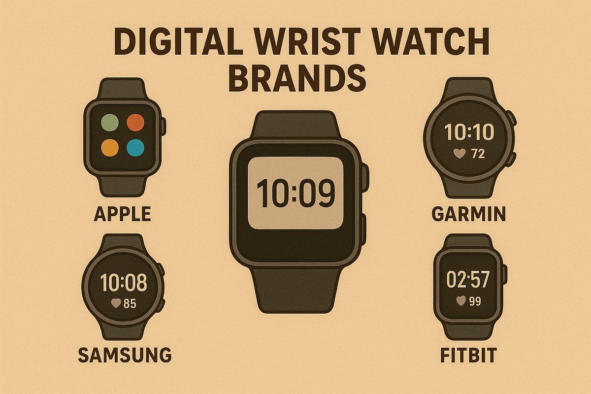 Digital Wrist Watch Brands